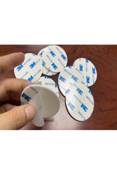 3M Yuvarlak Çift Taraflı Bant 20 Adet 3M Yuvarlak Çift Taraflı Bant 20 Adet