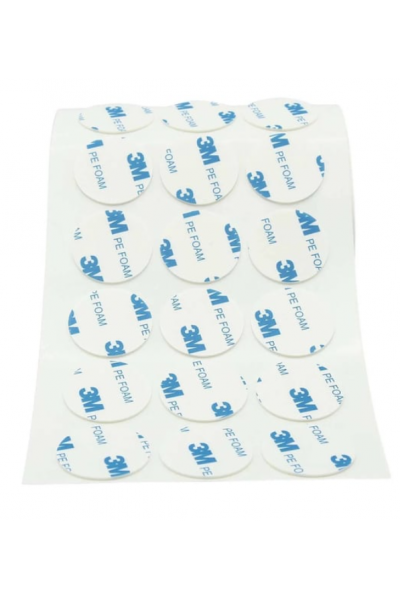 3M Yuvarlak Çift Taraflı Bant 20 Adet