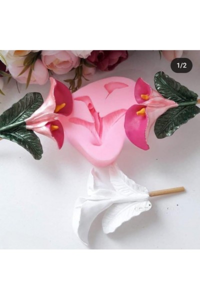 Gala Çiçeği Silikon Kalıbı