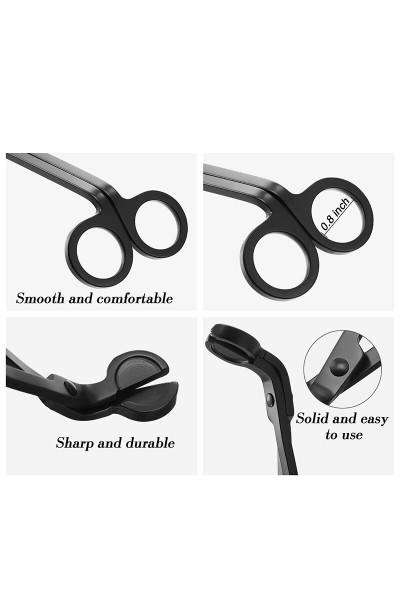 Mum Makası,  Siyah Mum Makası, Mat Siyah Mum Makası