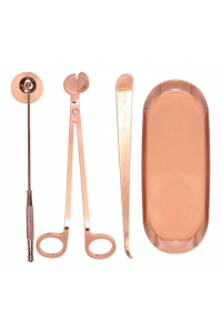 MUM AKSESUAR SETİ LÜX, MUM BAKIM SETİ BAKIR RENK MUM AKSESUAR SETİ LÜX, MUM BAKIM SETİ BAKIR RENK