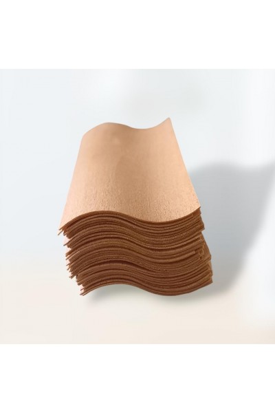 S Model Ahşap Mum Fitili 4cm x 10cm 10 Adet